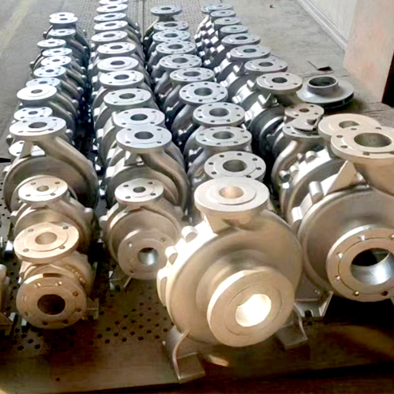 Fundição de areia de resina de estojo de bomba